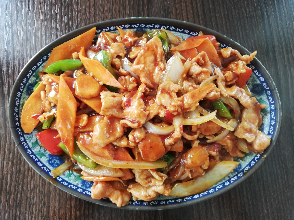 Schweinefleisch nach Sichuan-Art – Yangda Chinese Restaurant